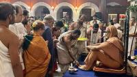 Pujana at Shri Adi Shankaracharya Sannidhi by HH Swamiji and Paduka Pujana (10 Aug 2025)